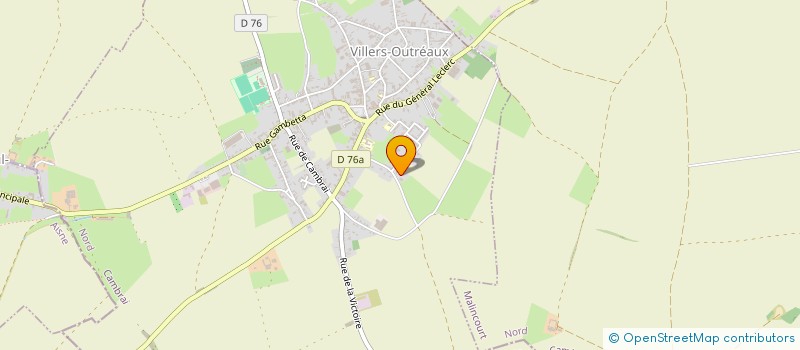 localisation de l'entreprise SCI BALESSE FILS  VILLERS-OUTREAUX