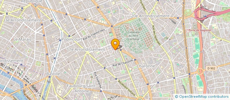 localisation de l'entreprise SCI BALEXAUR  PARIS