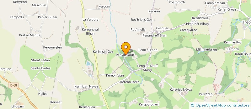 localisation de l'entreprise SCI BALEY COATANEA  PLOURIN