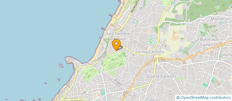 localisation de l'entreprise SCI BALI  ANGLET