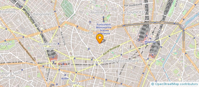 localisation de l'entreprise SCI BALI AUVERGNE à PARIS 9