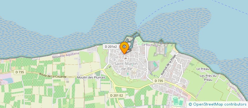 localisation de l'entreprise SCI BALI IMMOBILIER  SAINT-MARTIN-DE-RE