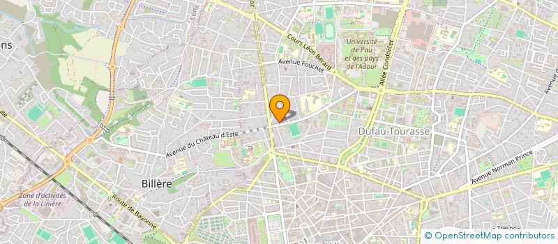 localisation de l'entreprise SCI BALICAMOE à PAU
