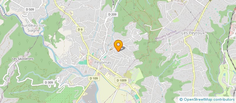 localisation de l'entreprise SCI BALICCO FAMILLE  PEGOMAS