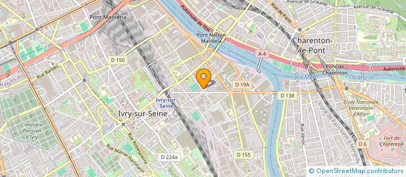 localisation de l'entreprise SCI BALICHE à IVRY-SUR-SEINE