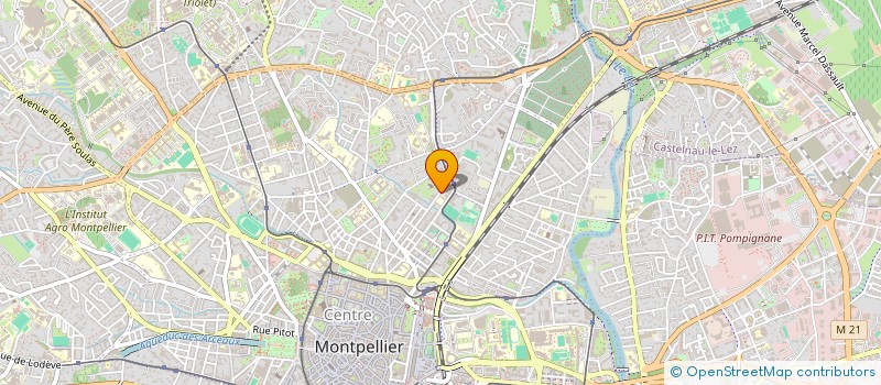 localisation de l'entreprise SCI BALICIEL à MONTPELLIER