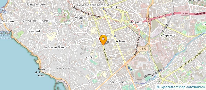 localisation de l'entreprise SCI BALINCO à MARSEILLE