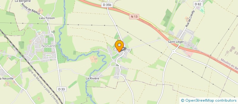 localisation de l'entreprise SCI BALIO  CARCAGNY