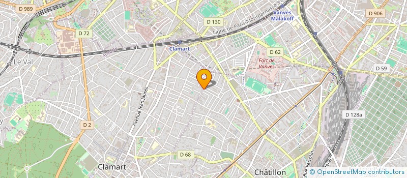 localisation de l'entreprise SCI BALISALE  CLAMART
