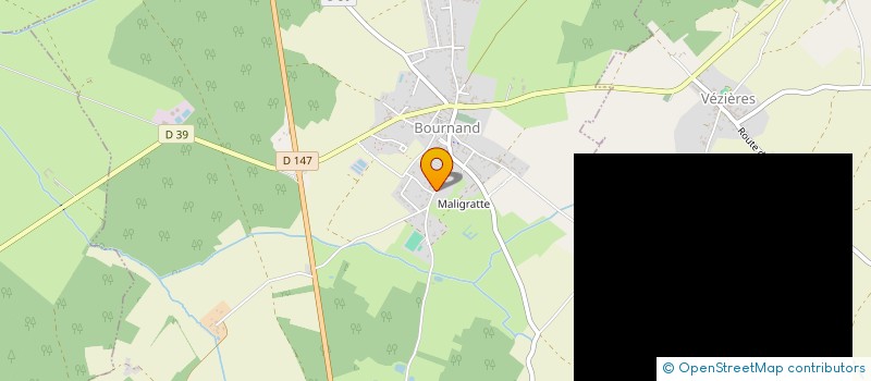 localisation de l'entreprise SCI BALLE-FROMAGET à LES TROIS-MOUTIERS
