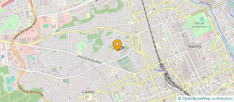 localisation de l'entreprise SCI BALLEE - SCHLITTER 2  NANCY