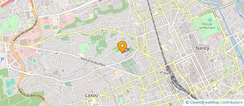 localisation de l'entreprise SCI BALLEE-SCHLITTER 3  NANCY