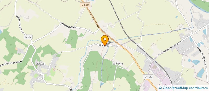 localisation de l'entreprise SCI BALLESTA.J  TEULAT