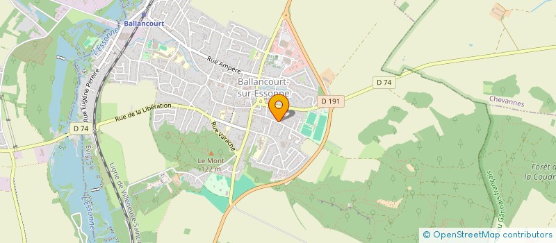 localisation de l'entreprise SCI BALLIB à BALLANCOURT-SUR-ESSONNE