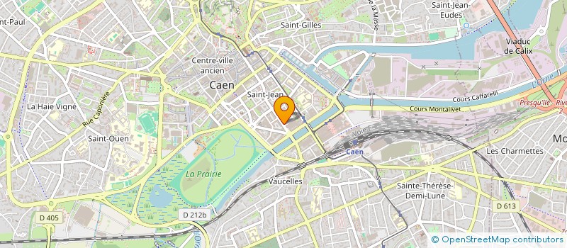 localisation de l'entreprise SCI BALMAA à CAEN