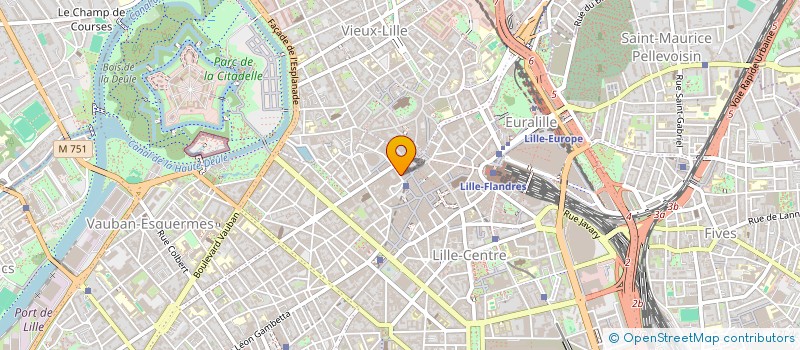 localisation de l'entreprise SCI BALMERA à LILLE