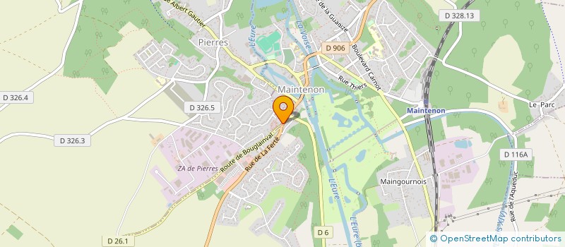 localisation de l'entreprise SCI BALMI à PIERRES