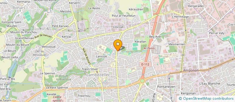 localisation de l'entreprise SCI BALMOR  BREST