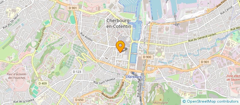 localisation de l'entreprise SCI BALNEO à CHERBOURG-EN-COTENTIN