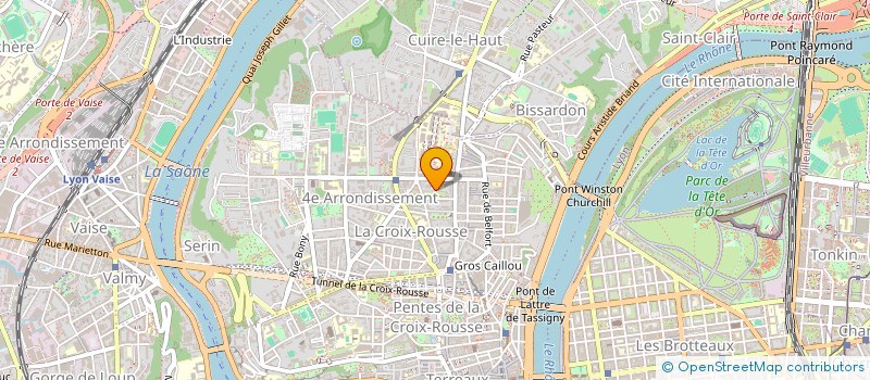 localisation de l'entreprise SCI BALOONLY  LYON