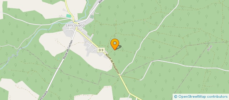 localisation de l'entreprise SCI BALOY  ARUE