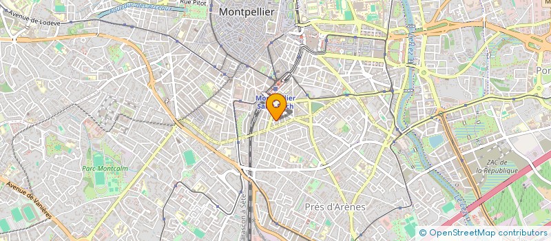 localisation de l'entreprise SCI BALQUISSE à MONTPELLIER