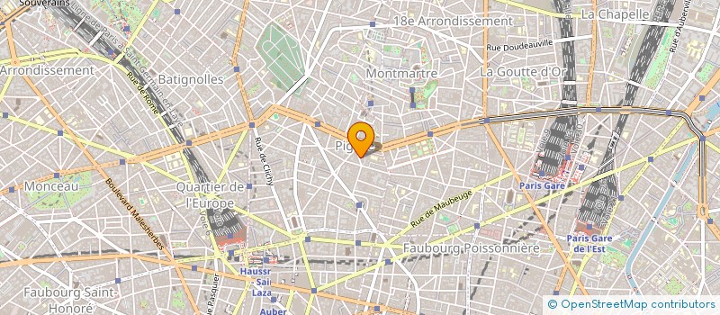 localisation de l'entreprise SCI BALRY DEUX  PARIS