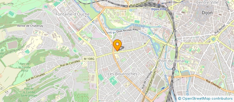 localisation de l'entreprise SCI BALTAZAR  DIJON