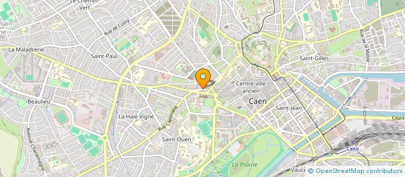 localisation de l'entreprise SCI BALTHAZAR à CAEN