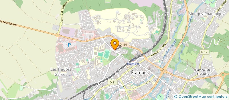 localisation de l'entreprise SCI BALTHAZAR  ETAMPES