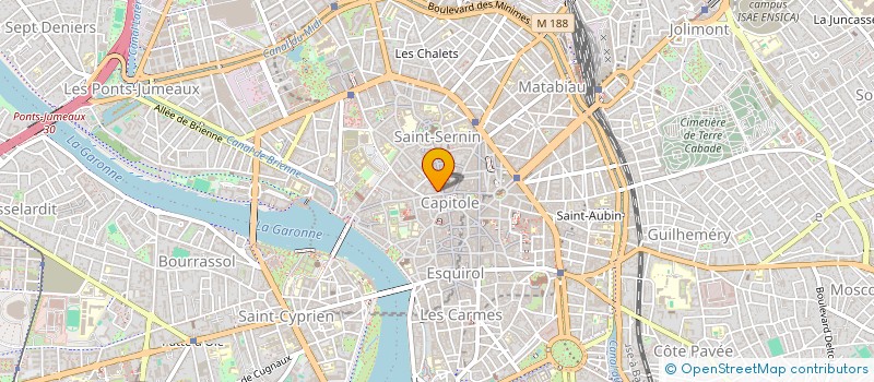 localisation de l'entreprise SCI BALTIMORE  TOULOUSE