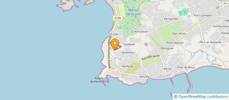 localisation de l'entreprise SCI BALTIMORE  PENMARCH