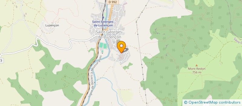 localisation de l'entreprise SCI BALTO  SAINT-GEORGES-DE-LUZENCON