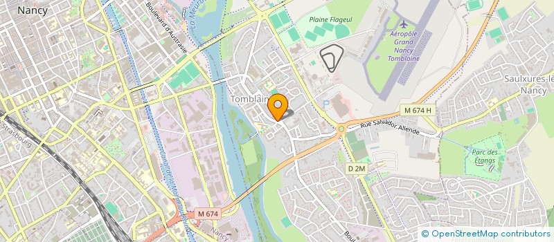 localisation de l'entreprise SCI BALUDA  TOMBLAINE