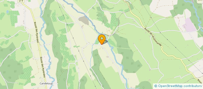 localisation de l'entreprise SCI BALUHET à MONEIN