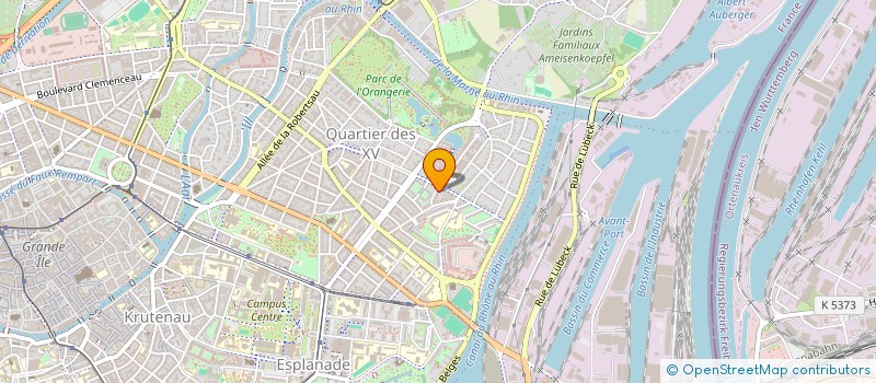 localisation de l'entreprise SCI BALY-RAPATAKES  STRASBOURG