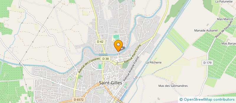 localisation de l'entreprise SCI BALYVIAN à SAINT-GILLES