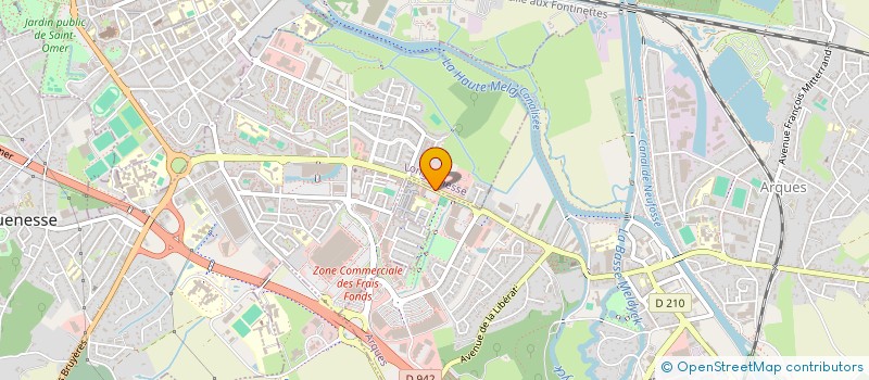 localisation de l'entreprise SCI BALZAC  LONGUENESSE