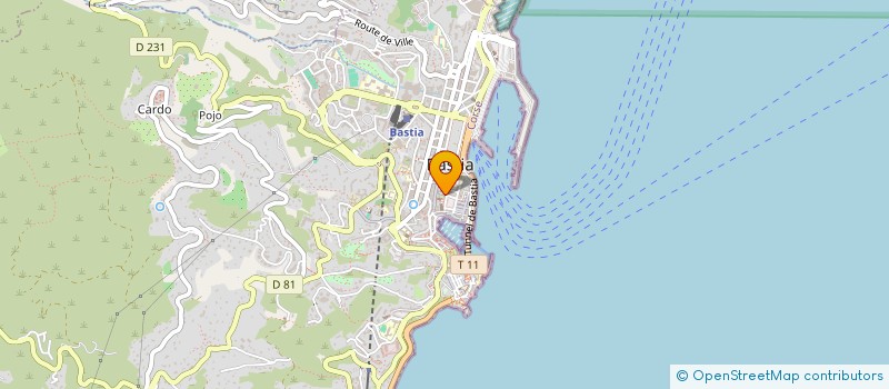 localisation de l'entreprise SCI BALZAC ETOILE à BASTIA