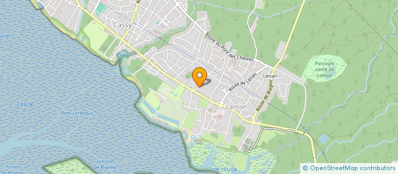 localisation de l'entreprise SCI BAM2N  LANTON