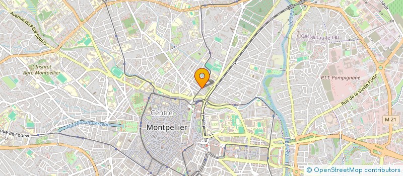 localisation de l'entreprise SCI BAMAC à MONTPELLIER