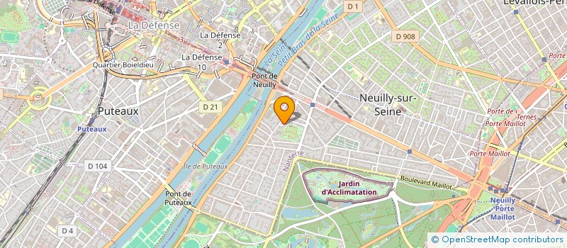 localisation de l'entreprise SCI BAMAKO à NEUILLY-SUR-SEINE