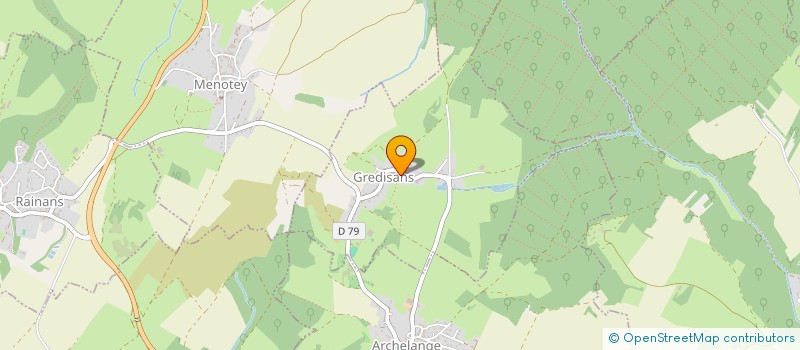 localisation de l'entreprise SCI BAMASOL  GREDISANS