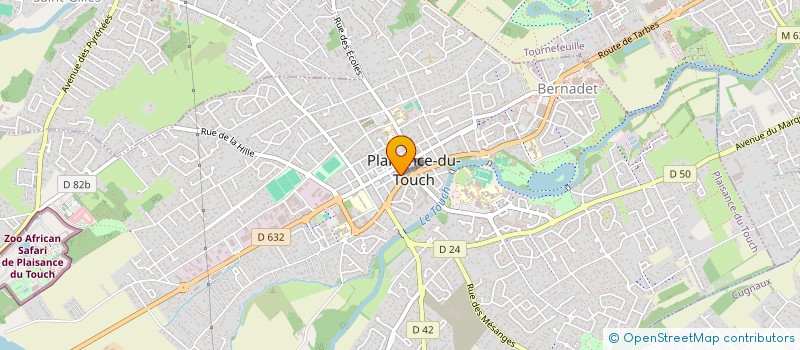 localisation de l'entreprise SCI BAMBI  PLAISANCE-DU-TOUCH