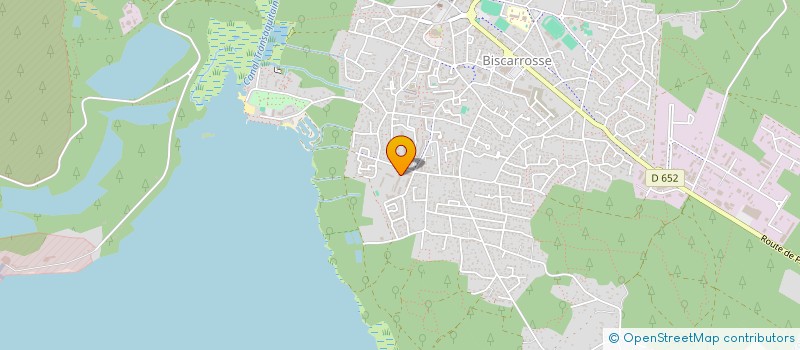 localisation de l'entreprise SCI BAMBIMMO  BISCARROSSE