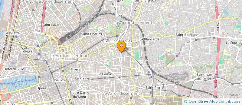 localisation de l'entreprise SCI BAMBINI à MARSEILLE