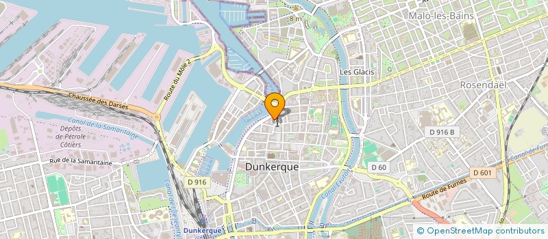 localisation de l'entreprise SCI BAMBINO à DUNKERQUE