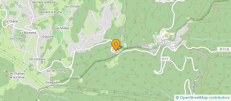 localisation de l'entreprise SCI BAMBOIS  LABAROCHE