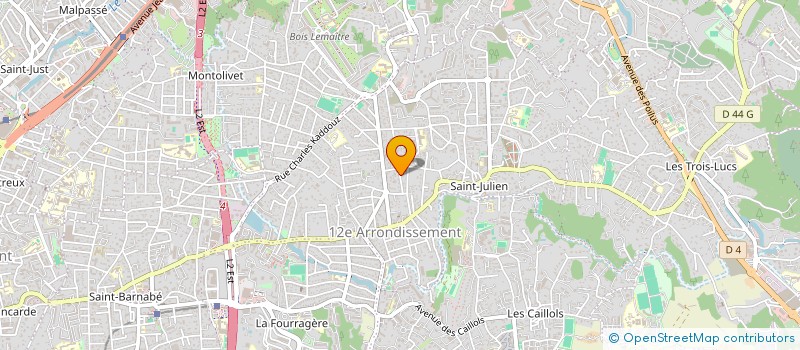 localisation de l'entreprise SCI BAMBOO à MARSEILLE