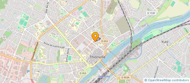 localisation de l'entreprise SCI BAMBOU à THIONVILLE